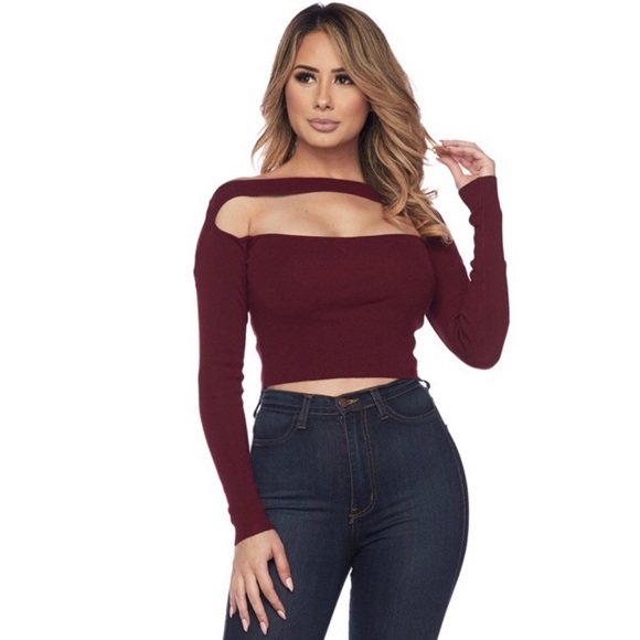 Mary Top In Wine - Picture 4 of 8